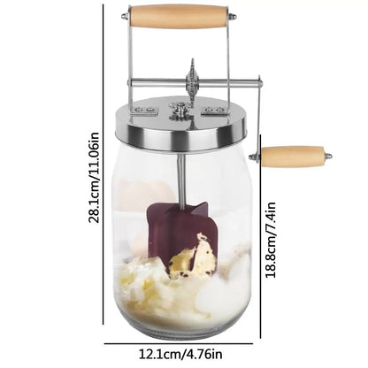 Butter Maker Mason Jar Butter Churner Cream Mixer