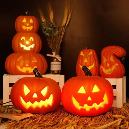 1Pc Decorative Pumpkin Halloween Props Lantern