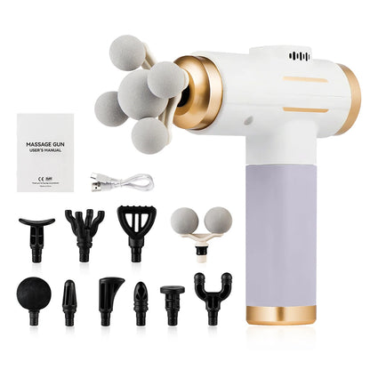99 Level Electric Massage Gun Powerful Fascia Gun High-Frequency