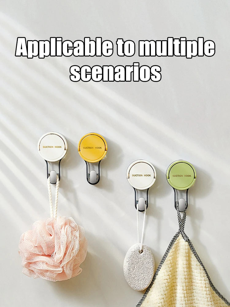 Strong Vacuum Suction Hooks Traceless No-Drilling Adhesive