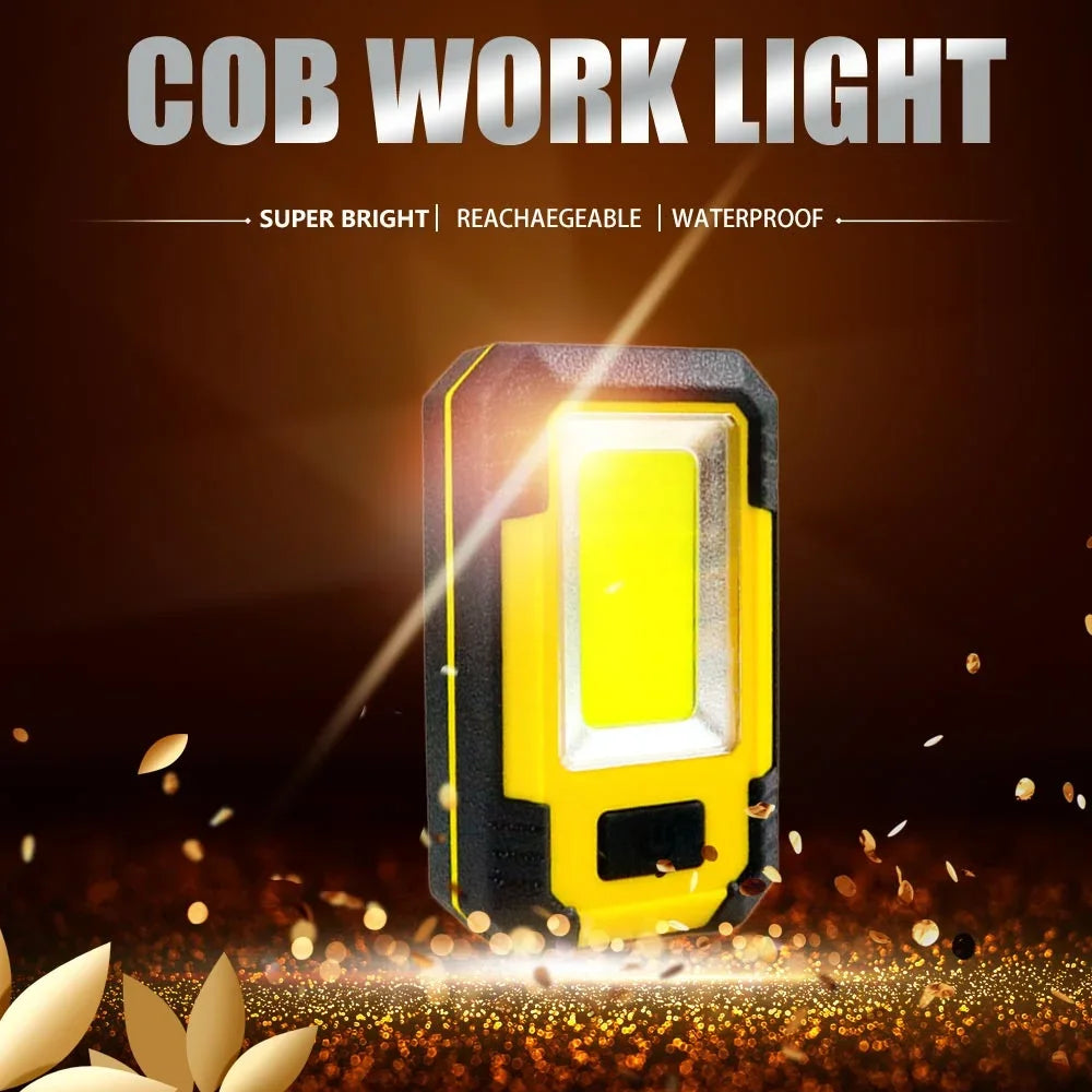 COB Worklight USB Rechargeable LED Flashlight