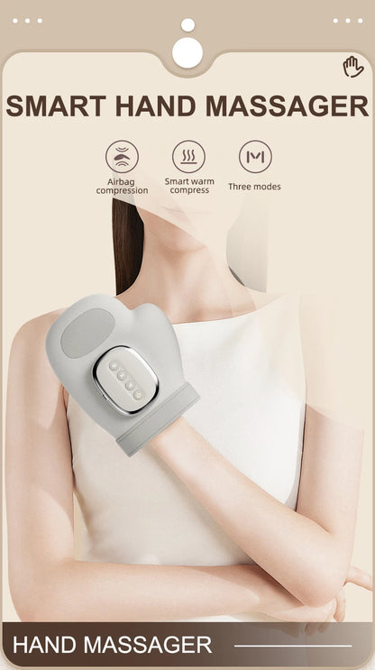 Hand Massager with Airbag Compression Finger Wrist Palm