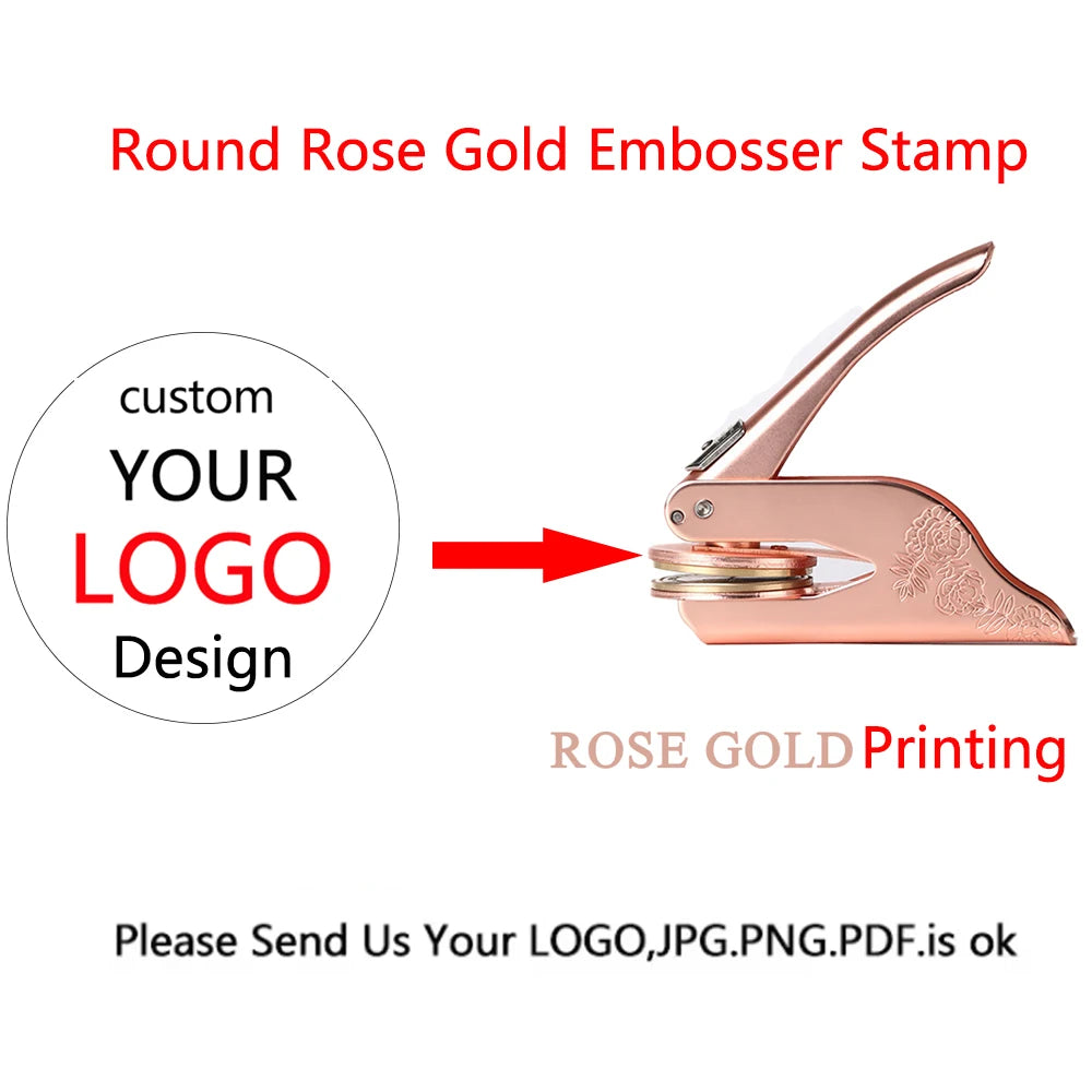 Embosser Stamp LOGO Customized Private Seals