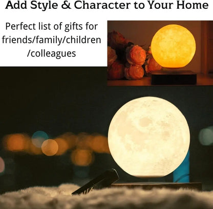 Levitating Moon Lamp, Magnetic Floating Moon Lamp