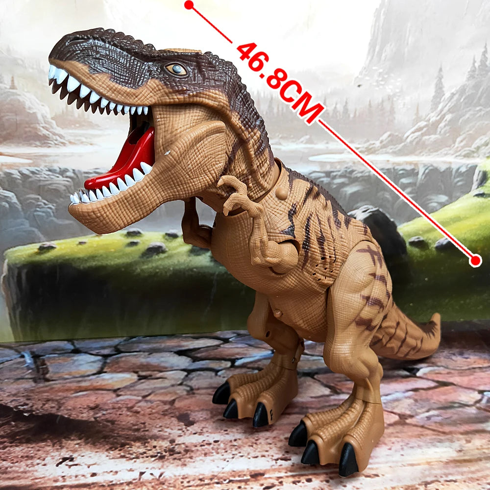 Electric Toy Large Size Walking Spray Lay Eggs Dinosaur