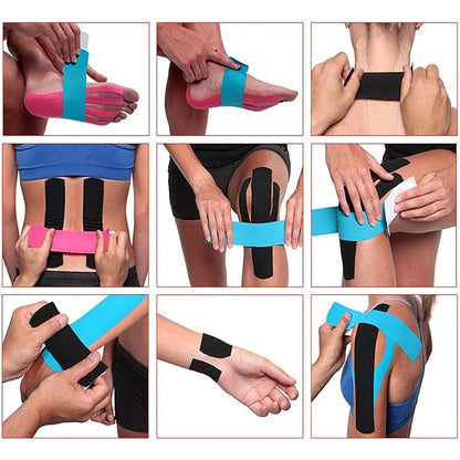 Sport Kinesiology Tape Athletic Elastic Kneepad