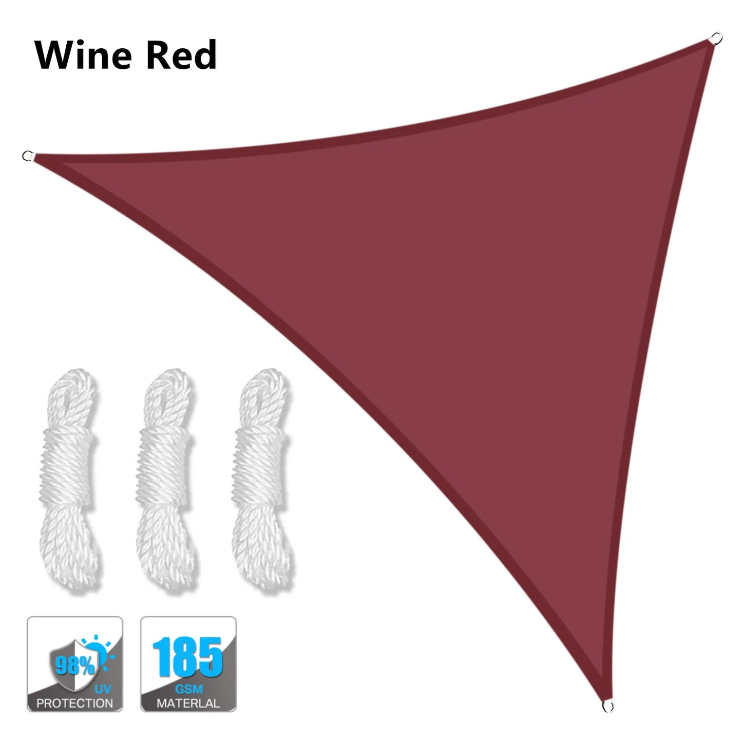 Waterproof Sun Shelter Triangle Sunshade Protection Outdoor