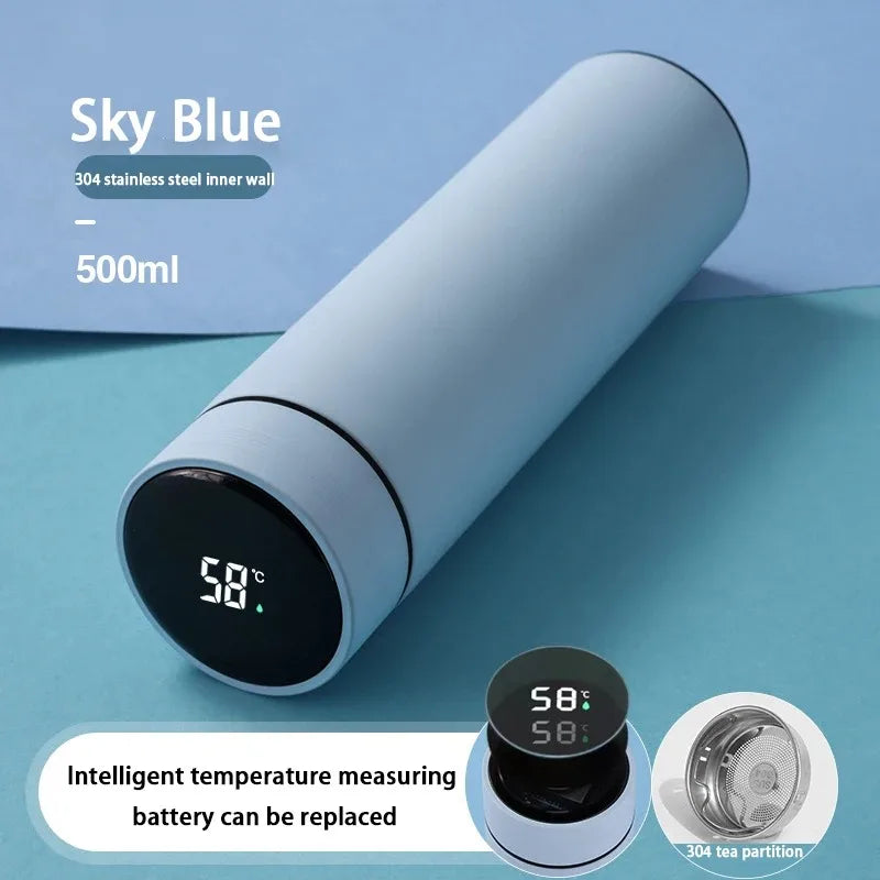Smart Digital Water Bottle Keeps Cold And Heat Thermal