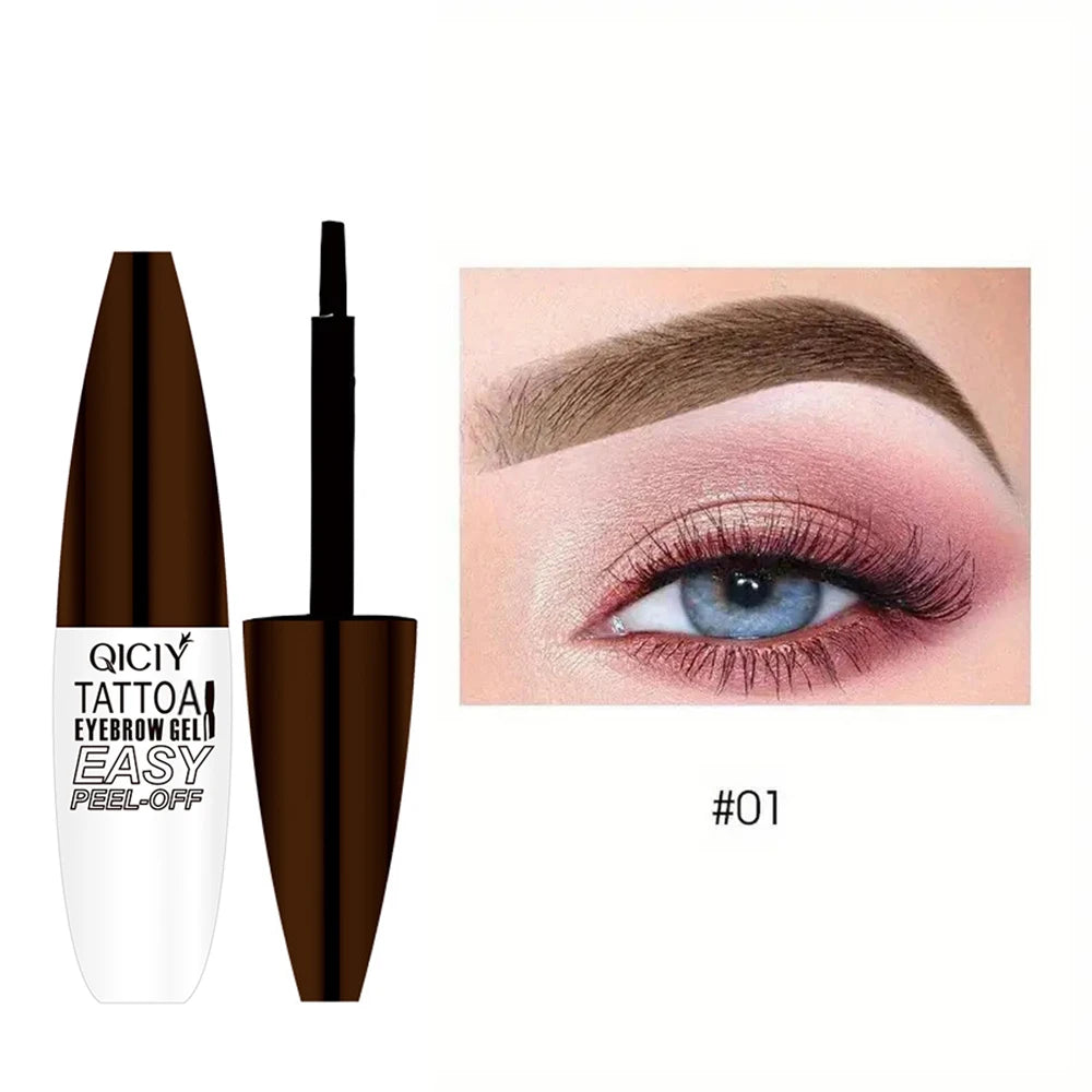 Peel Off Eyebrow Gel Tint Waterproof Long Lasting Semi Permanent