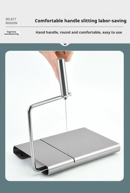 Cheese and Butter Slicers with Wire Cheese Adjustable