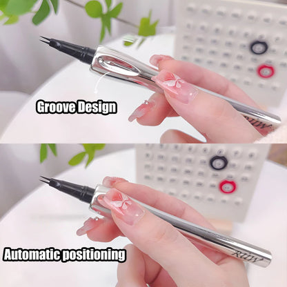 2 Forks Tip Liquid Eyebrow Pen All Day Wear Waterproof