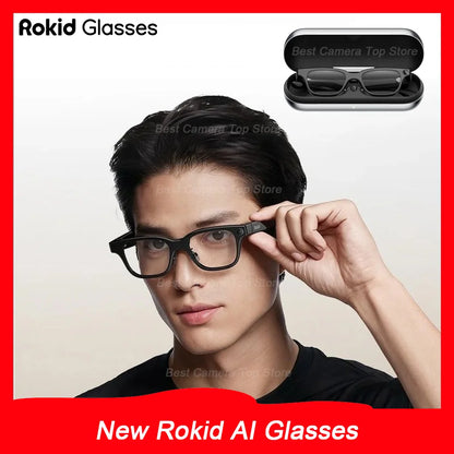 New Rokid Glasses Leqi AI&AR Glasses-49g Ultra-Light