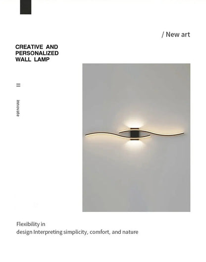 Minimalist Bedroom LED Wall Lamps Decor Wall Lights
