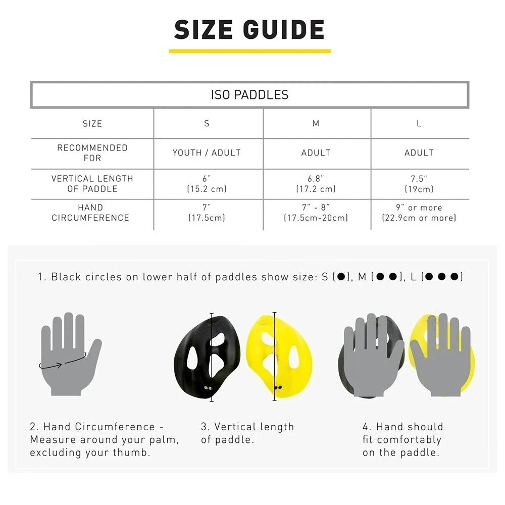 Swimming Paddles Swimming Ergonomic Paddles