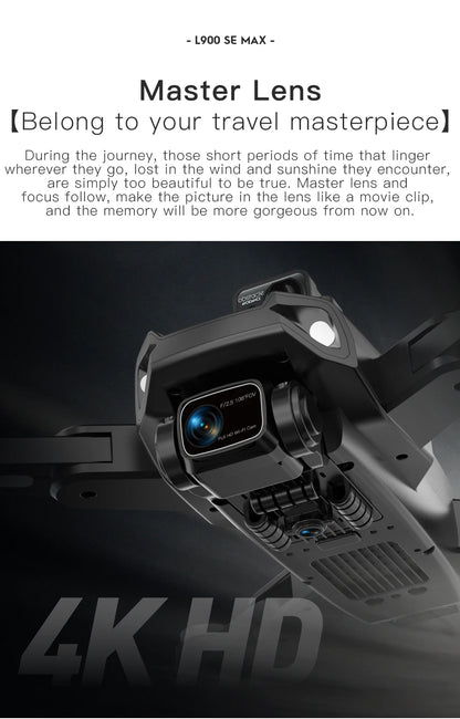 L900 Pro SE MAX GPS Drone 4K Professional Dual HD Camera