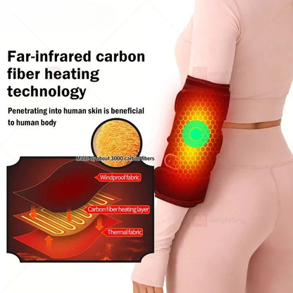 Heated Elbow Brace 3 Heating Massage Modes Muscle Relaxation