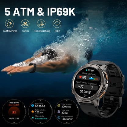 Original KOSPET TANK T3 Smart Watch For Men Military