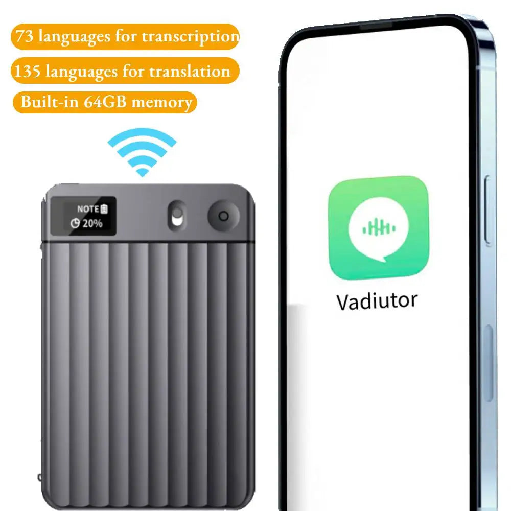 AI7 AI Voice Recorder AI Notetaking Device for Meetings Lectures