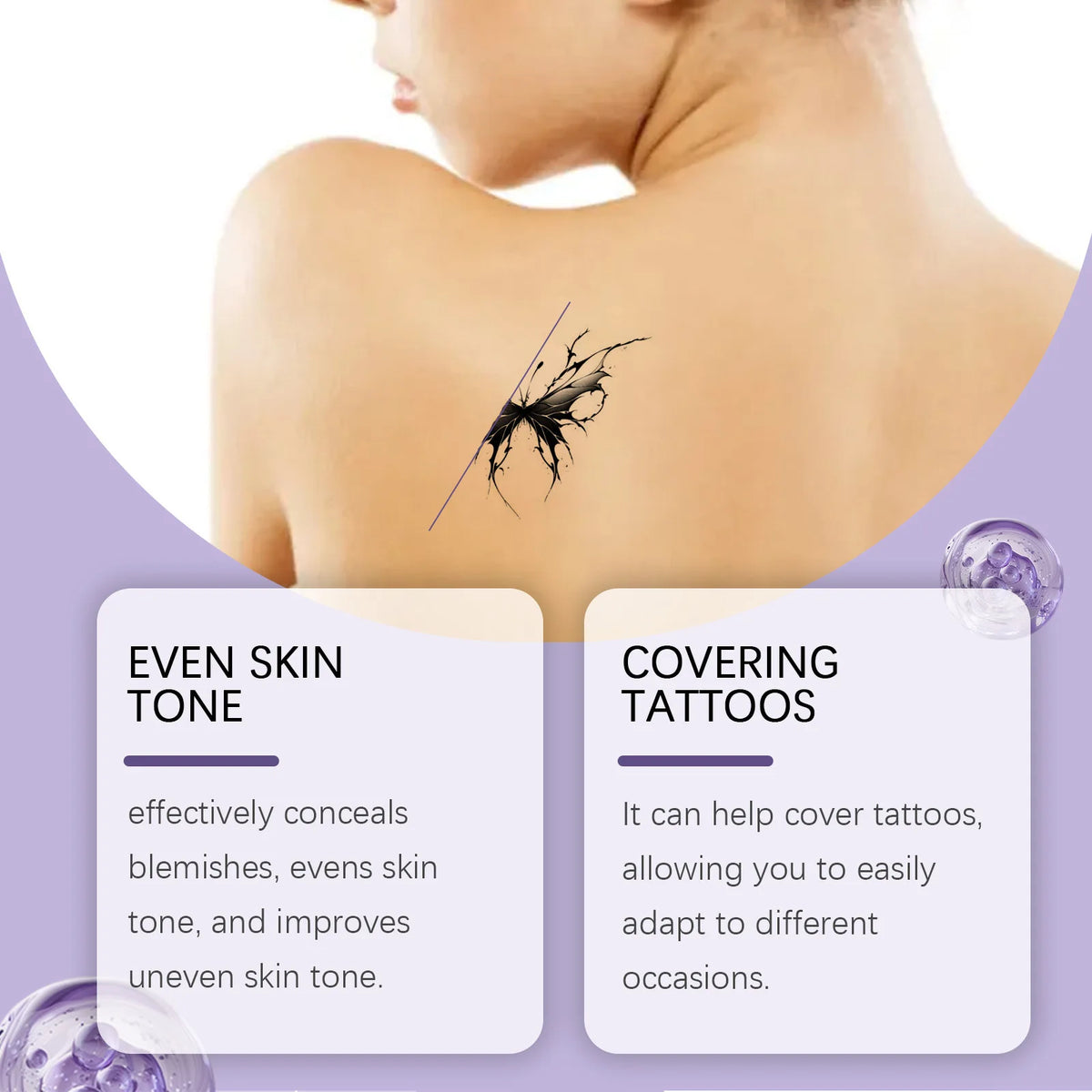 EELHOE Body Concealer Full Coverage Covering