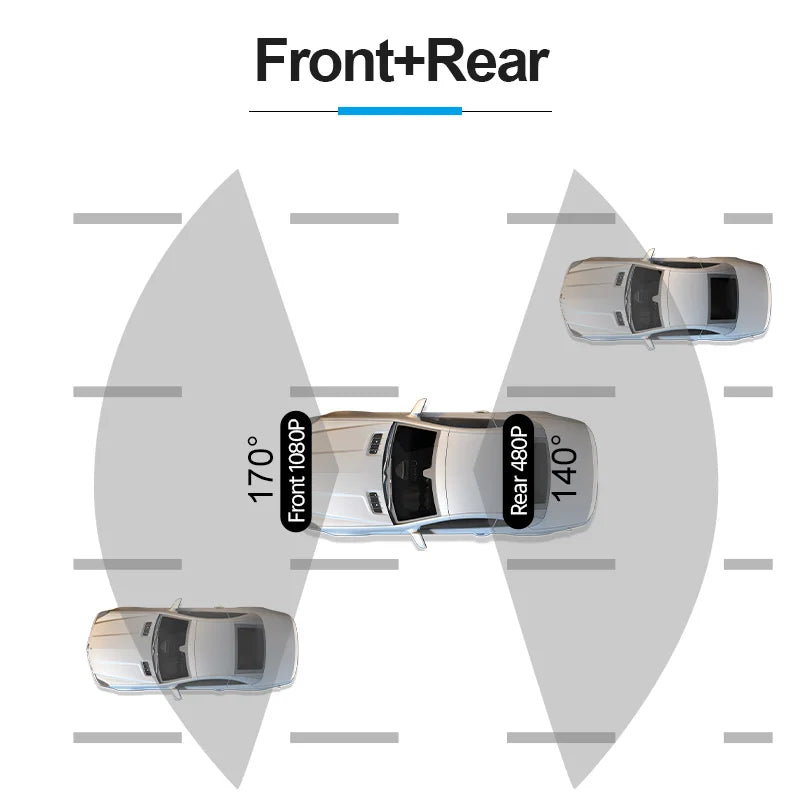 Dash Cam Touch Sensitive Dash Camera WDR G sensor