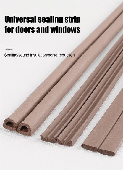 Door Insulation Seal Strip Tape Self-adhesive Acoustic
