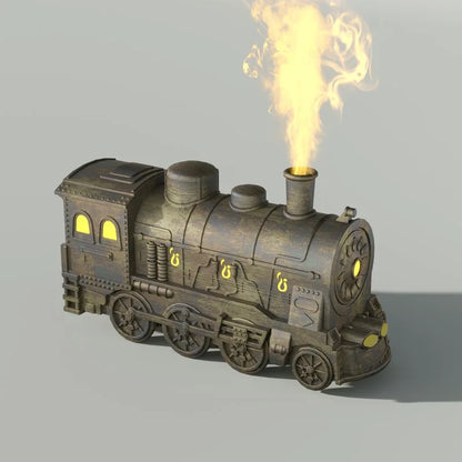 Steam Train Essential Oil Diffuser with Light Train Humidifier