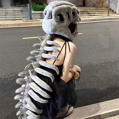 Realistic Dinosaur Skeleton Costume Set