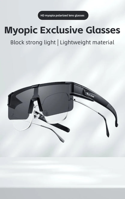 BIKING Cycling Glasses Fit Over Myopic Sunglasses Men Women