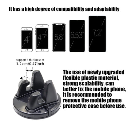 360° Rotatable Mobile Phone Holder Car Bracket Non-Slip