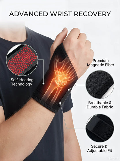 Adjustable Compression Wrist Support Brace