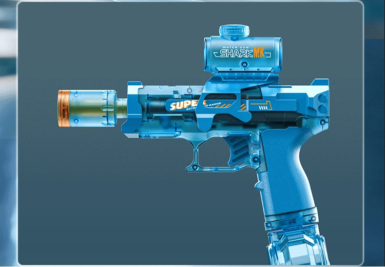 Simulated Firing and Recoil Electric Water Gun Toys Children