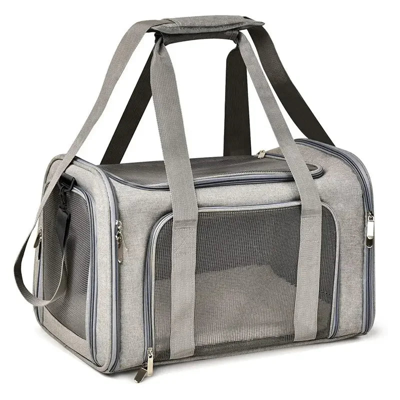 Pet Carrier Bag Side Ventilated Backpack Cat Pet Carriers