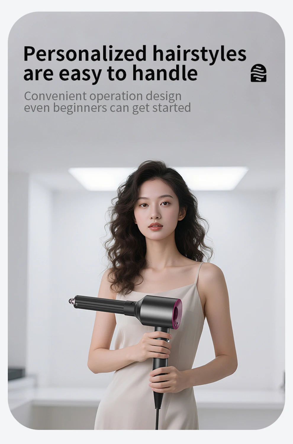 Automatic Curling Iron Hair Styling Tool Curling Wand