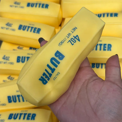 Butter Stick Squishy Stress Ball Fidget Toy Crunchy Squeeze Toy