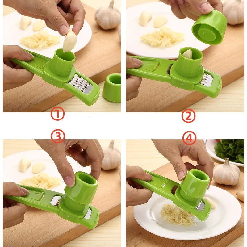 Ginger Garlic Crusher Press Garlic Grinding Grater Cutter