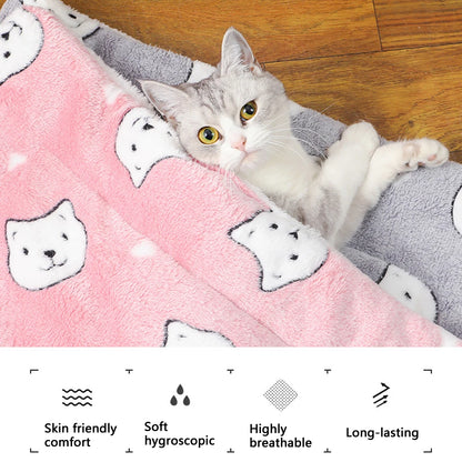 Thickened Comfortable Warm Small Cat Sleeping Cushion
