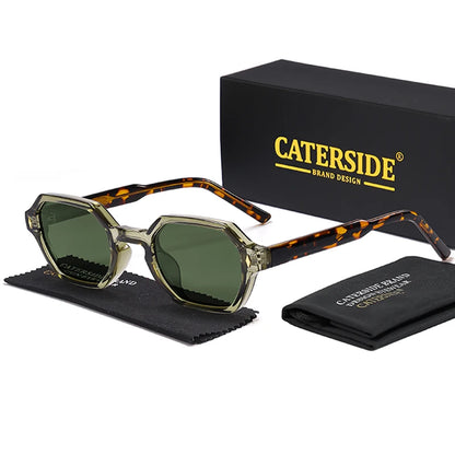 Punk Polygonal Men Sunglasses Personalized Design Square