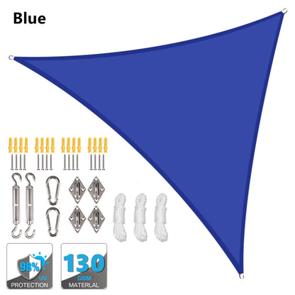 Waterproof Sun Shelter Triangle Sunshade Protection Outdoor