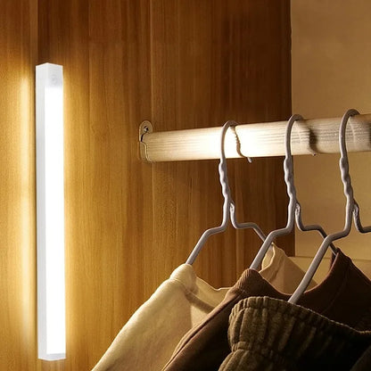Motion Sensor Wireless LED Night Light USB Rechargeable Long Strip