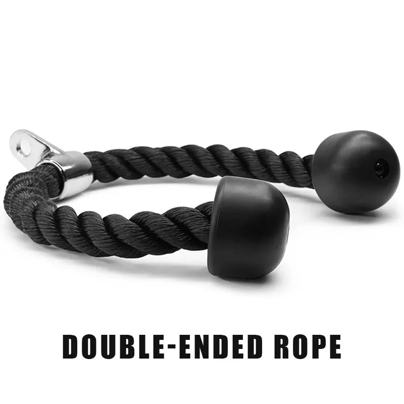 Triceps Lowering Rope Face Pull Handles Push Pull Down