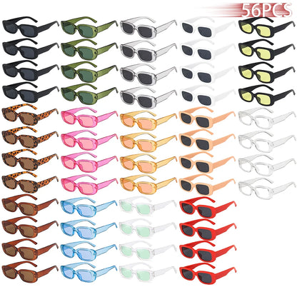 Small Rectangle Pattern Sunglasses For Women