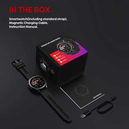 New Ciberer Vertix Stratos 4 GPS Smart Watch 1.43''AMOLED