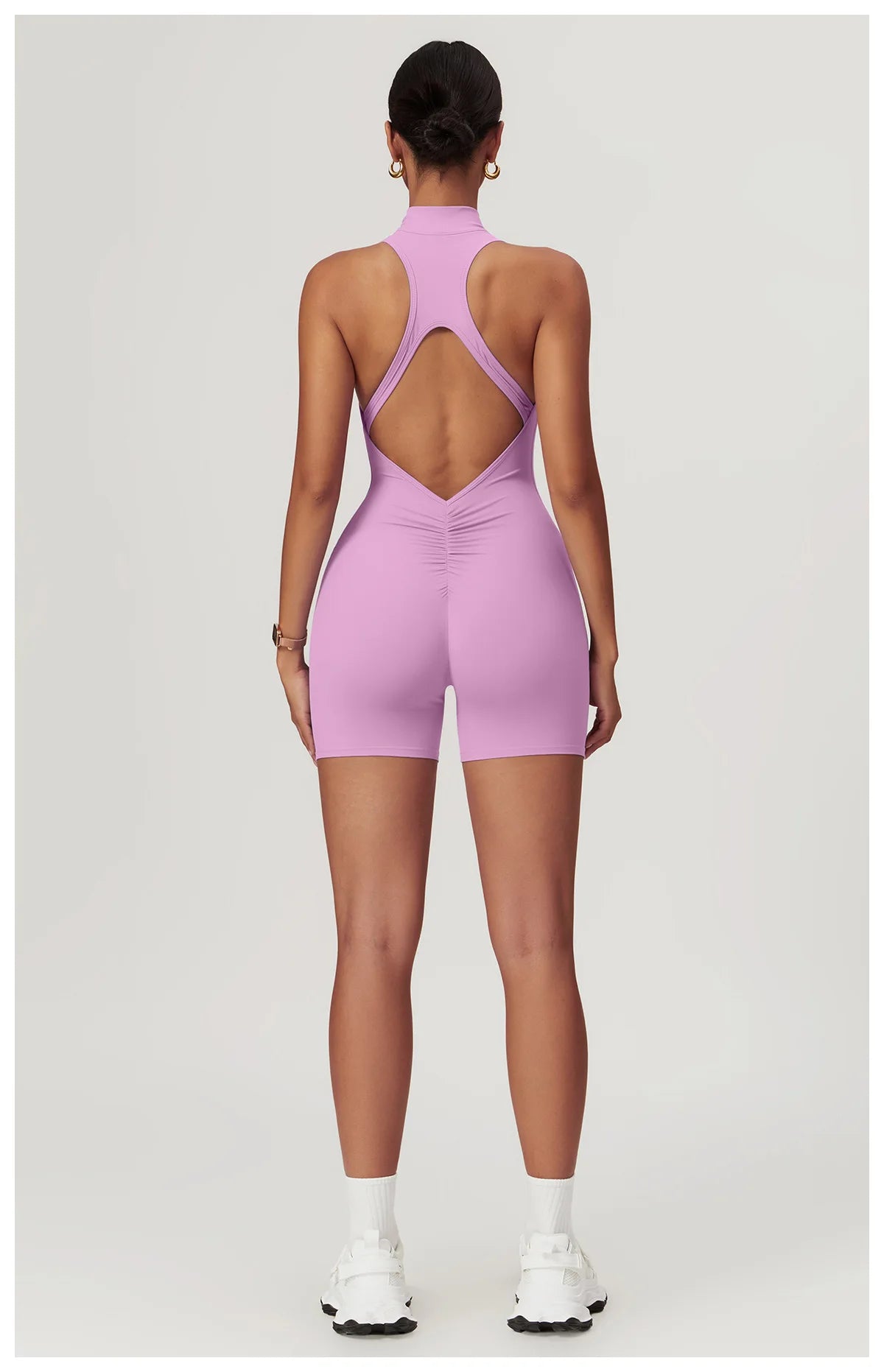 Scrunch Sports Overalls Gym Jumpsuit Women's Fitness