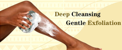 Authentic African Net Sponge Exfoliating Bath Shower