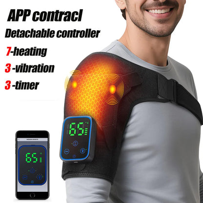 Electric Heating Shoulder Brace LED Display Vibration