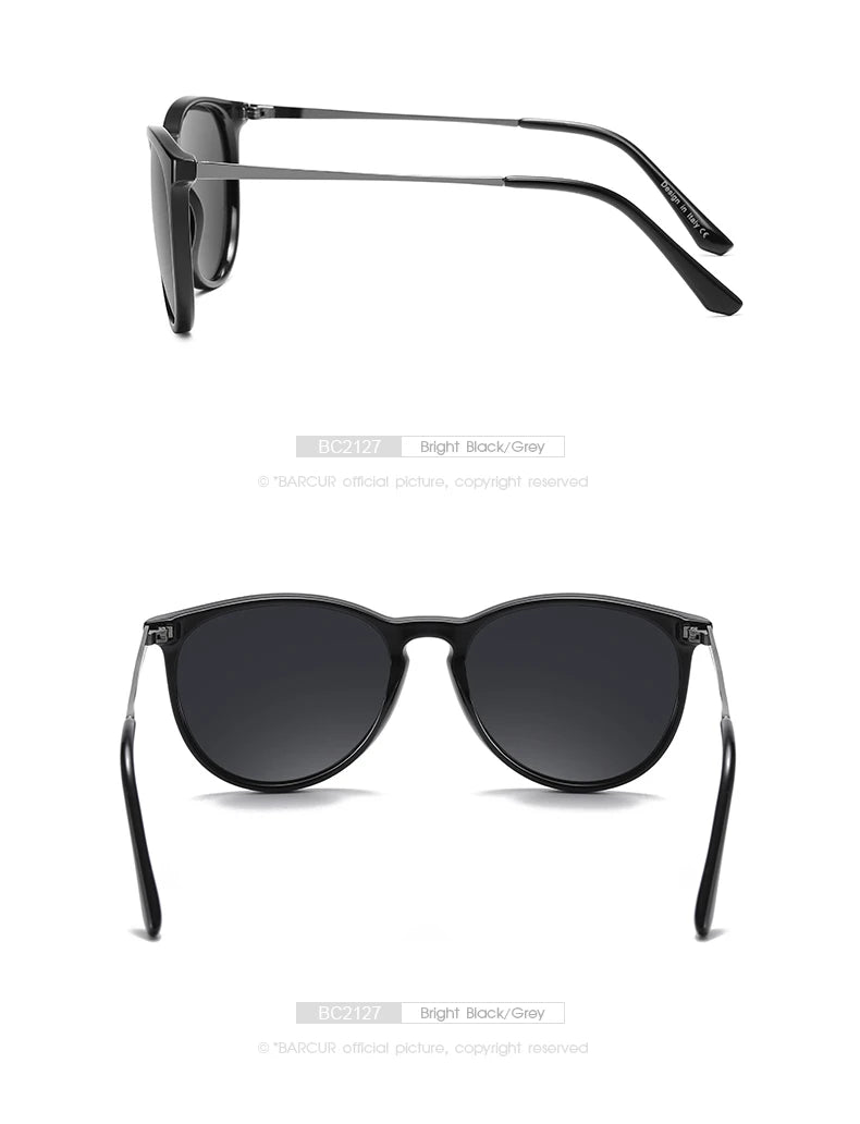 BARCUR Classic Polarized Sunglasses For Both Men Women
