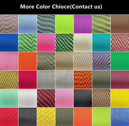 9 Core 650lb Paracord 100m Dia.4mm Military Standard
