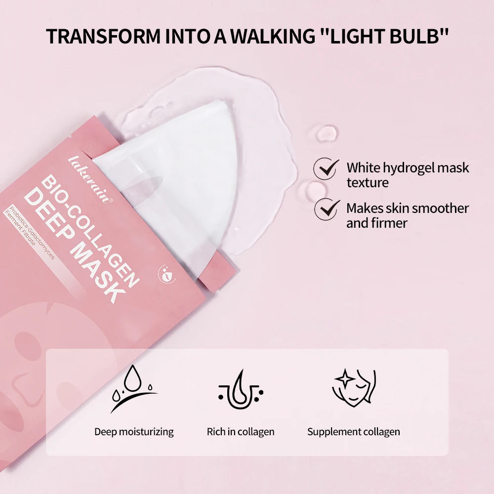 Bio-Collagen Deep Face Mask Shrink Pores Deep Hydrating Overnight Mask