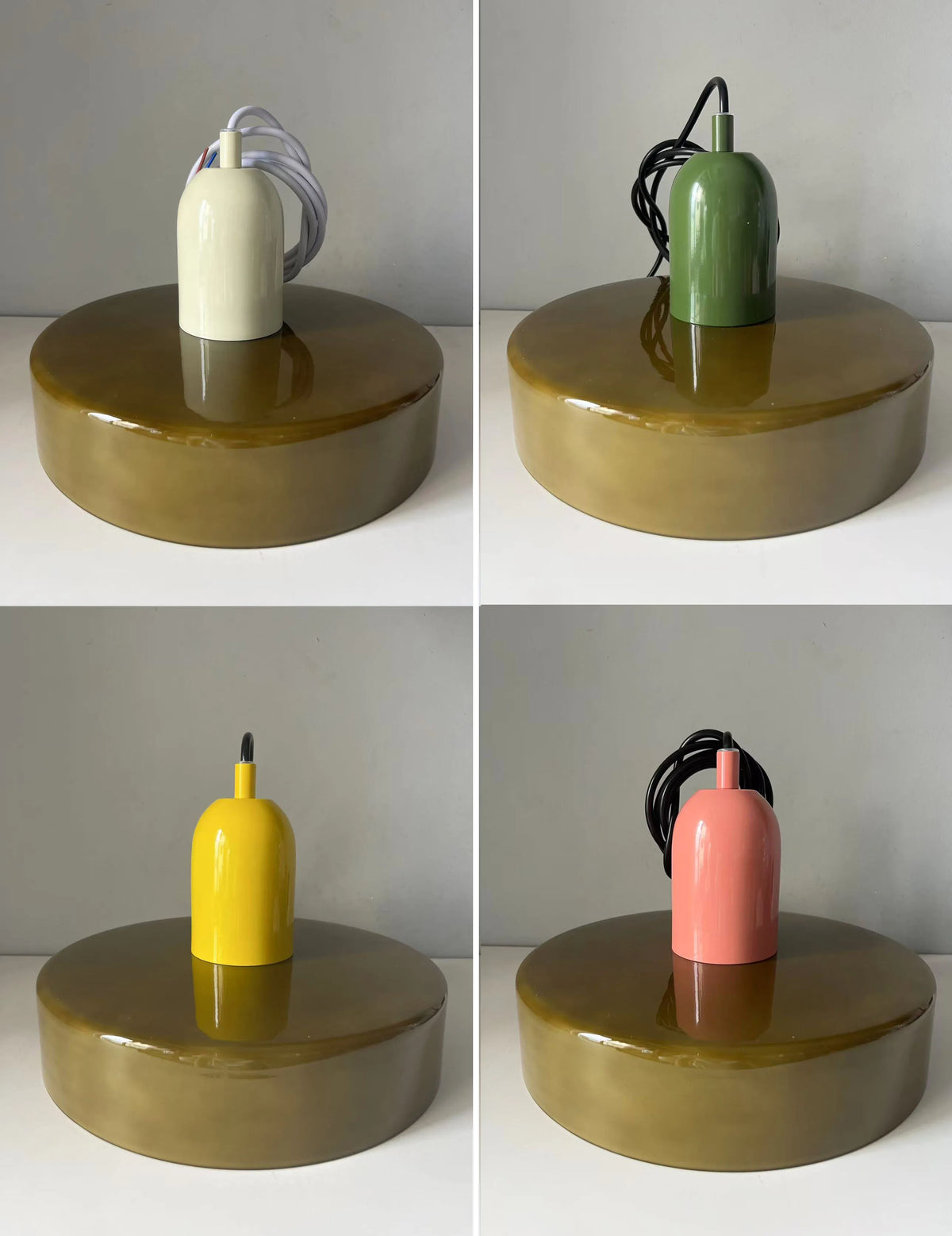 Nordic Retro Glass Pendant Lamps Indoor E27 LED Chandelier