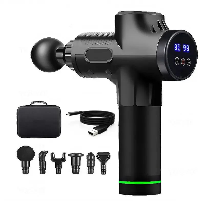 Fascial Massage Gun Electric Percussion Massager